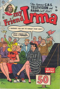 My Friend Irma (Marvel, 1950 series)  #40 ([February 1954?]) — Untitled