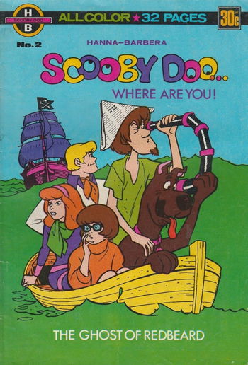 Hanna-Barbera Scooby Doo... Mystery Comics (KG Murray, 1977? series) #2 ([1977?]) —Scooby Doo… Where Are You!