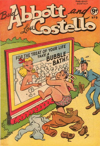 Bud Abbott and Lou Costello (Frew, 1955 series) #9 ([September 1955?])