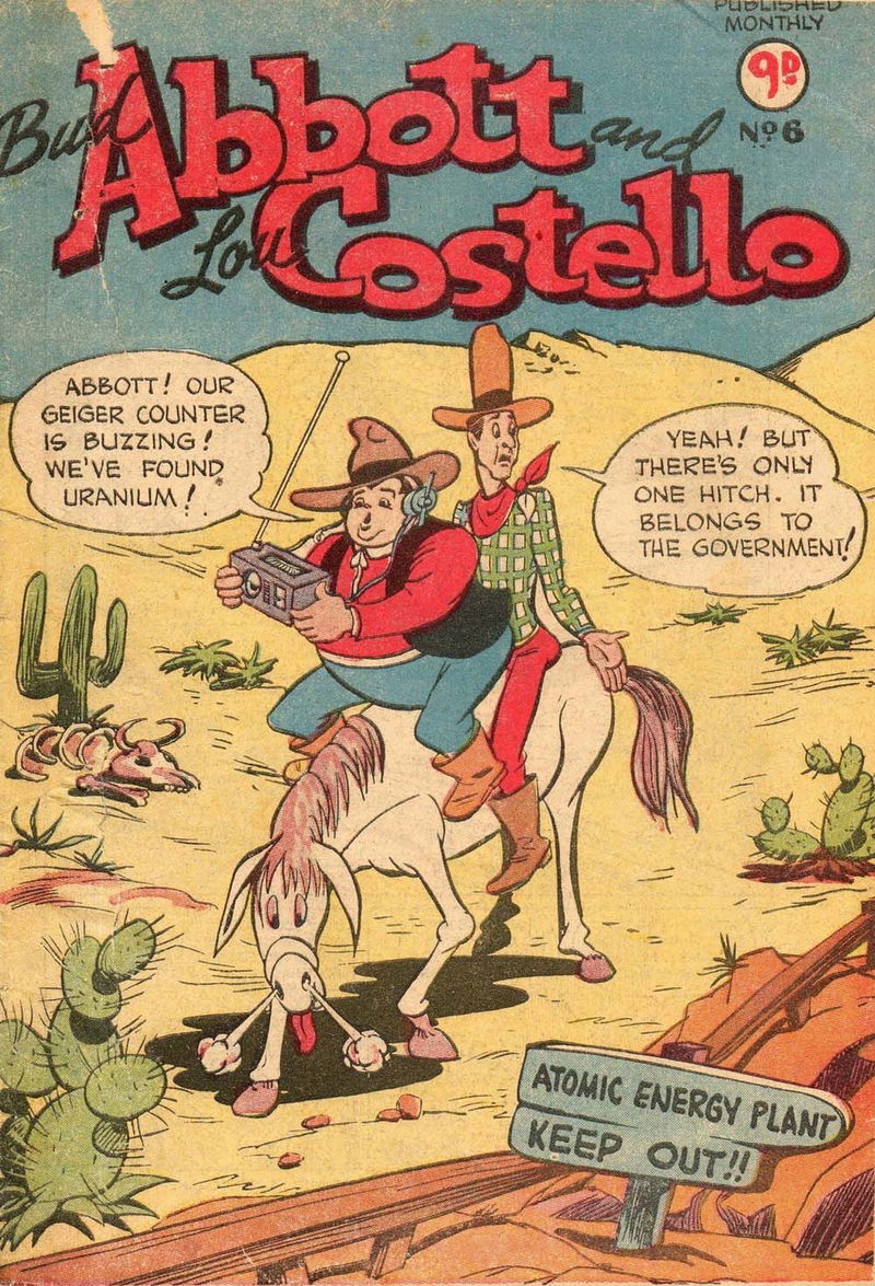 Bud Abbott and Lou Costello (M. Rubin, 1955 series) #6 ([June 1955?])