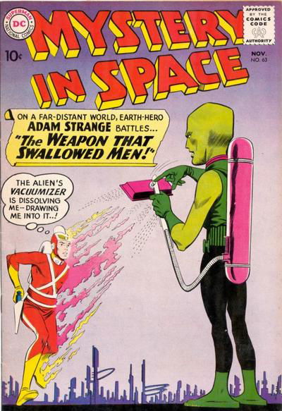 Mystery in Space (DC, 1951 series) #63 November 1960