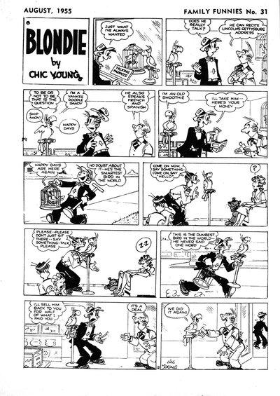 Untitled (<span class="fw-500">Family Funnies</span>  #31 (August 1955)), page 1