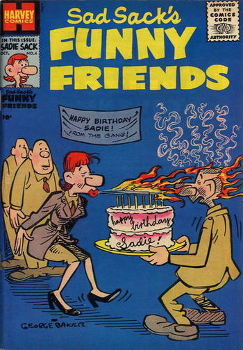 Sad Sack's Funny Friends (Harvey, 1955? series) #6 (October 1956)