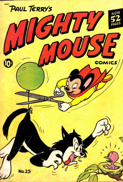 Paul Terry's Mighty Mouse Comics  #25 [52 pages] (April 1951)