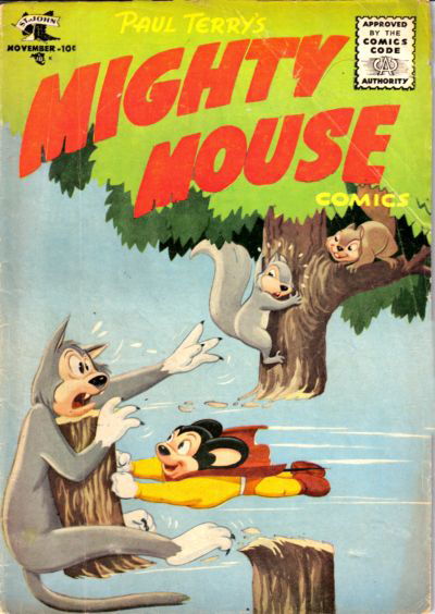 Paul Terry's Mighty Mouse Comics (St. John, 1951 series) #67 February 1956