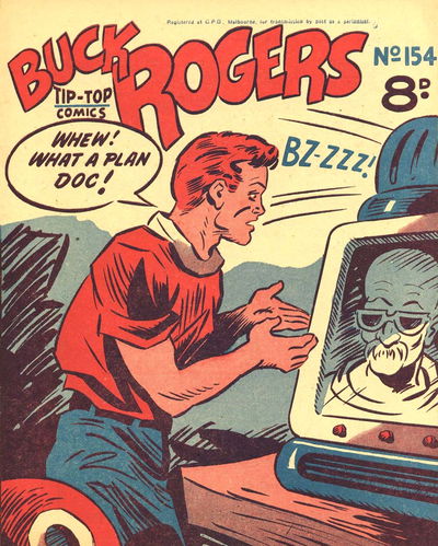 Buck Rogers (Southdown Press, 1947? series) #154 — Adventures of Buck Rogers [October 1951?]