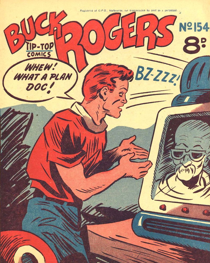 Buck Rogers (Southdown Press, 1947? series) #154 — Adventures of Buck Rogers ([October 1951?])