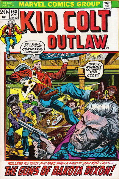 Kid Colt Outlaw (Marvel, 1949 series) #163 (October 1972)