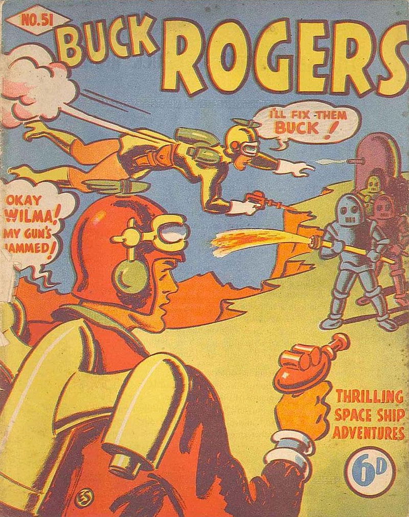 Buck Rogers (Fitchett, 1941? series) #51 ([March 1942?])