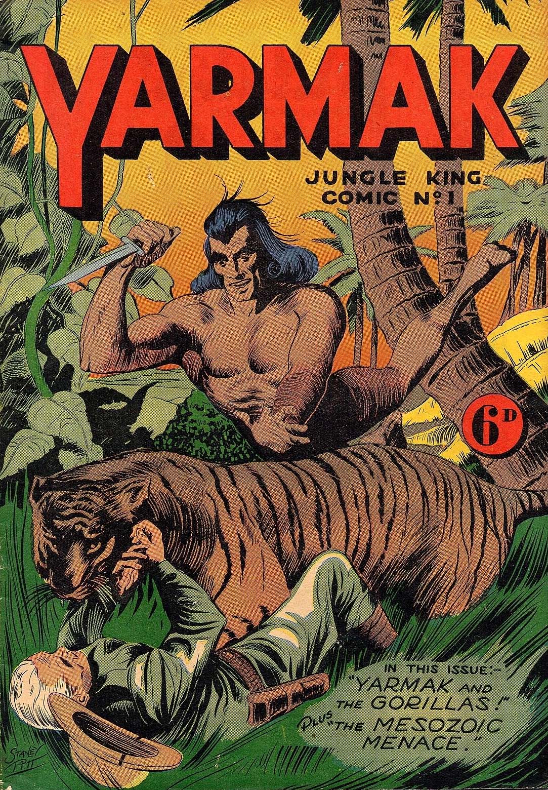 Yarmak Jungle King Comic (Youngs, 1949 series) #1 ([November 1949])