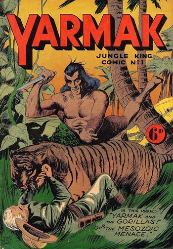 Yarmak Jungle King Comic (Youngs, 1949 series) #1 ([November 1949])