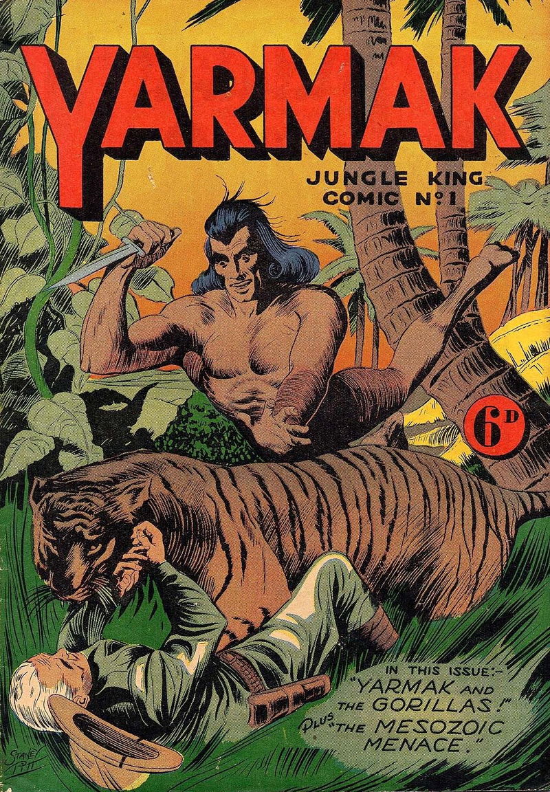 Yarmak Jungle King Comic (Youngs, 1949 series) #1 ([November 1949])
