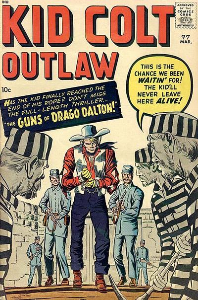 Kid Colt Outlaw  #97 (March 1961)