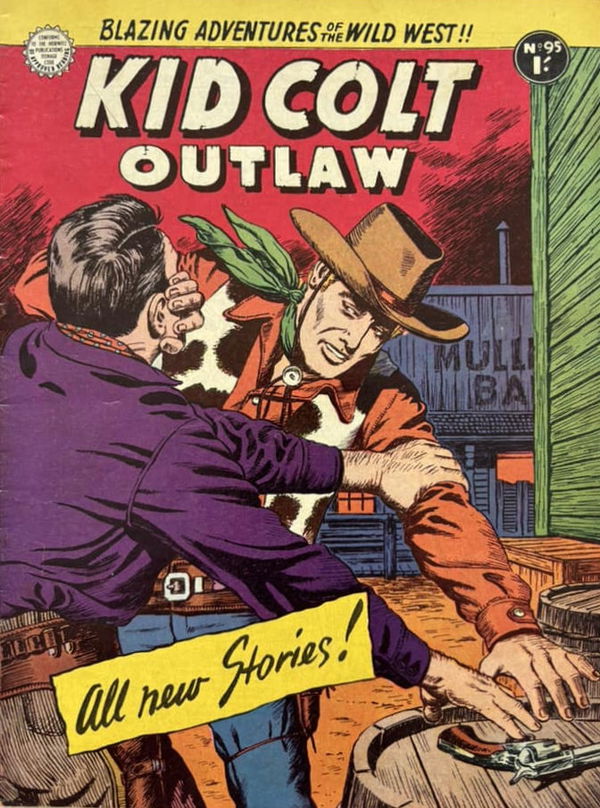 Kid Colt Outlaw (Horwitz, 1959 series) #95 ([August 1959?])