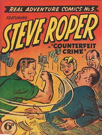 Real Adventure Comics (Times, 1952? series) #5 — Steve Roper ([January 1951?])