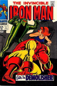 Iron Man (Marvel, 1968 series)  #2 (June 1968) — Enter...the Demolisher!