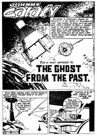 Johnny Galaxy and the Space Patrol (Colour Comics, 1966 series) #1 — The Ghost from the Past (page 1)