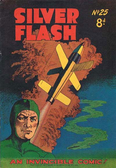 Silver Flash (Invincible, 1951 series) #25 [July 1952]