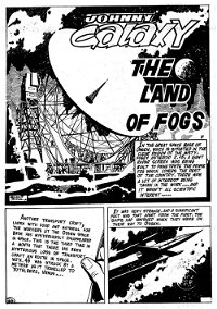 Johnny Galaxy and the Space Patrol (Colour Comics, 1966 series) #1 — The Land of Fogs (page 1)