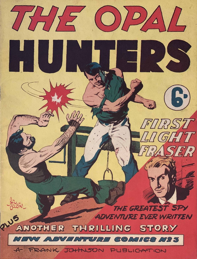 New Adventure Comics (Frank Johnson, 1949 series) #3 — The Opal Hunters ([1949?])