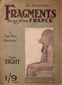 The Bystander's Fragments (Bystander, 1916? series) #8 — Fragments Away from France ([1919?])