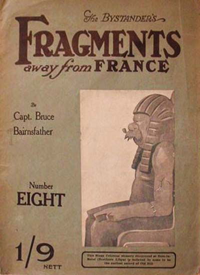 The Bystander's Fragments (Bystander, 1916? series) #8 ([1919?]) —Fragments Away from France