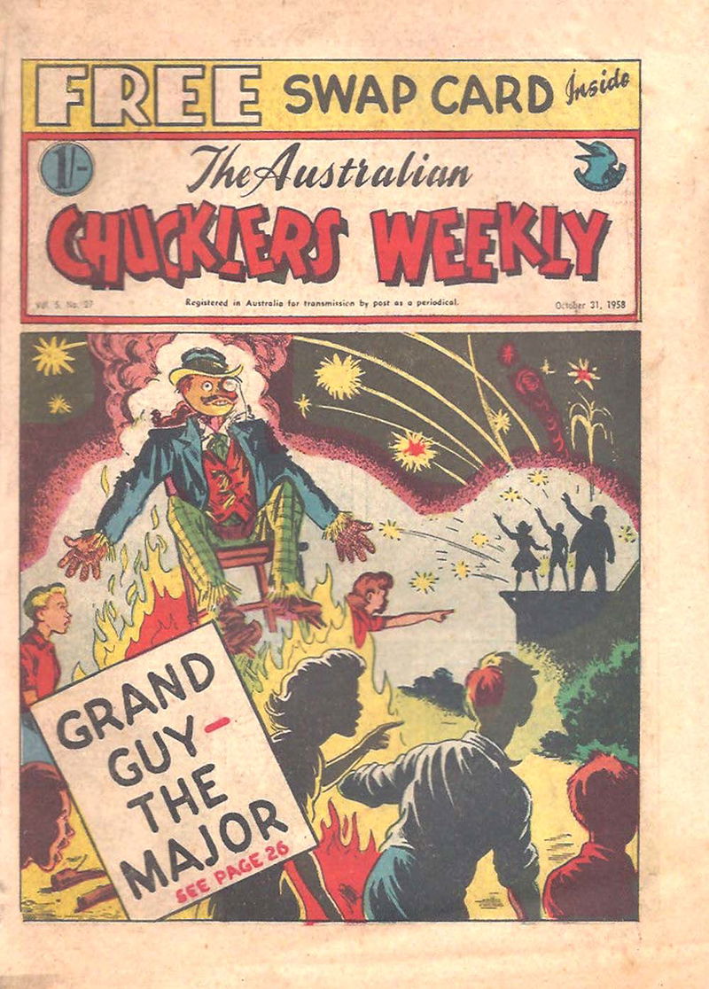 The Australian Chucklers Weekly (Molly Dye, 1959? series) v5#27 (31 October 1958)