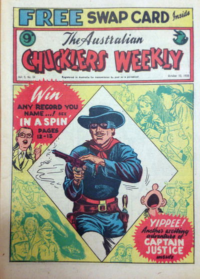 The Australian Chucklers Weekly (Molly Dye, 1959? series) v5#24 (10 October 1958)