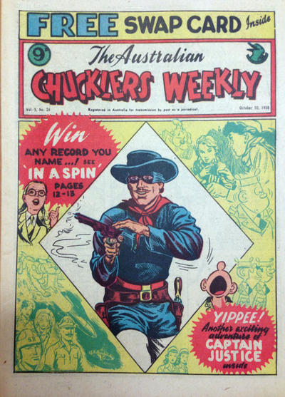 The Australian Chucklers Weekly  v5#24 (10 October 1958)