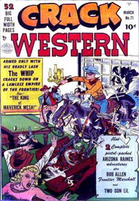 Crack Western (Quality, 1949 series)  #71 (March 1951) — The King of Maverick Mesa!