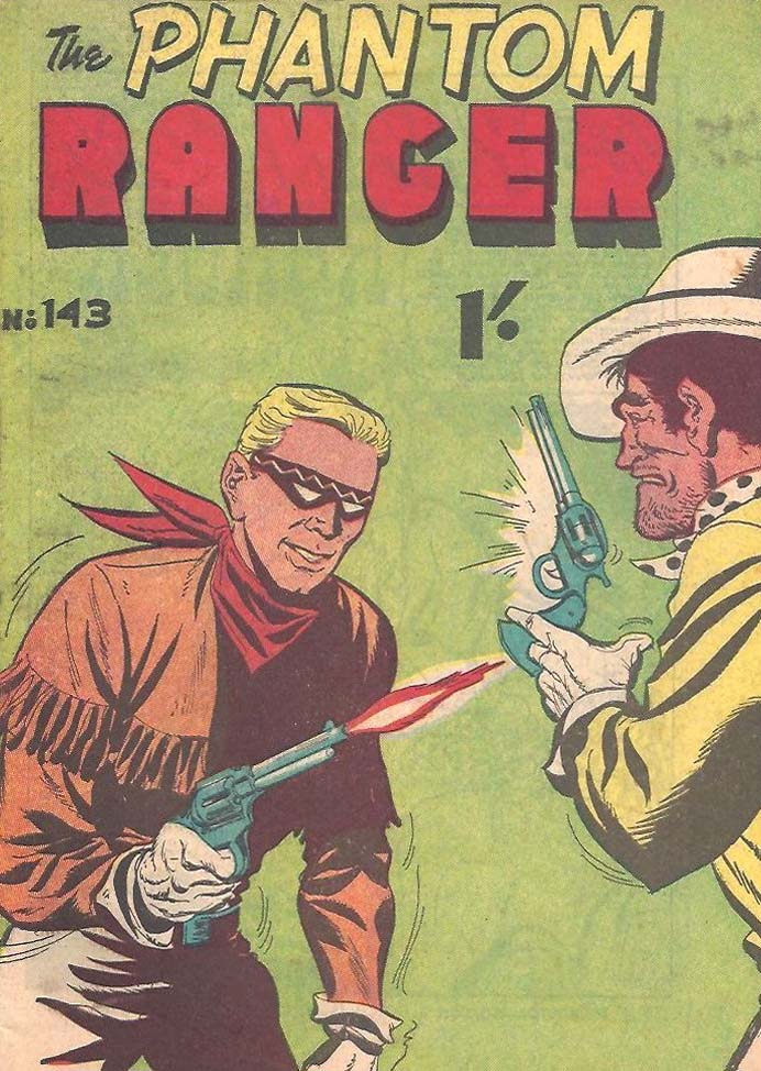 Phantom Ranger (Tricho, 1958 series) #143 ([1961?])