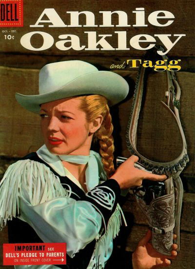 Annie Oakley & Tagg (Dell, 1955 series) #5 October-December 1955