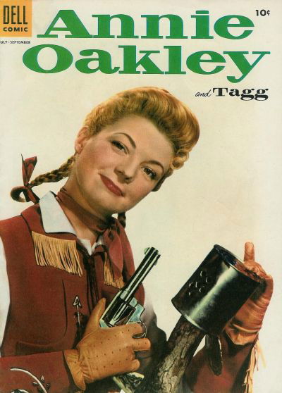 Annie Oakley & Tagg (Dell, 1955 series) #4 July-September 1955