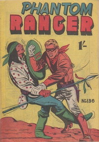 Phantom Ranger (Tricho, 1958 series)  #136 ([April 1961?]) — No title recorded