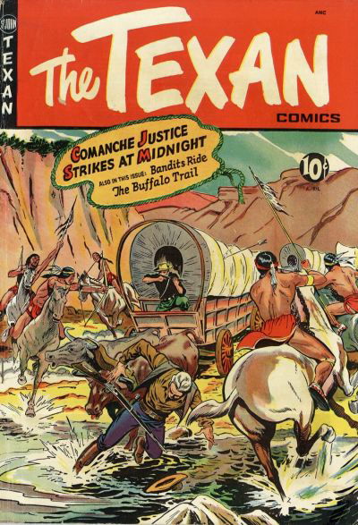 The Texan (St. John, 1948 series) #7 April 1950