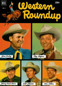 Western Roundup (Dell, 1952 series)  #1 (June 1952)