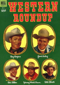 Western Roundup (Dell, 1952 series)  #2 (1953)