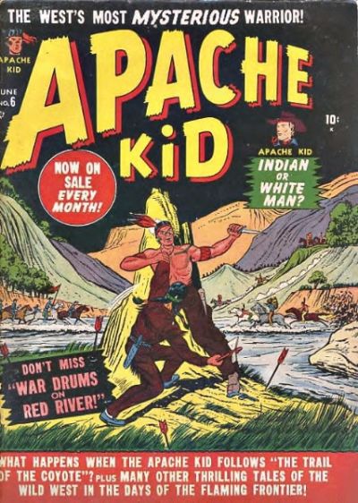 Apache Kid  #6 (June 1951)