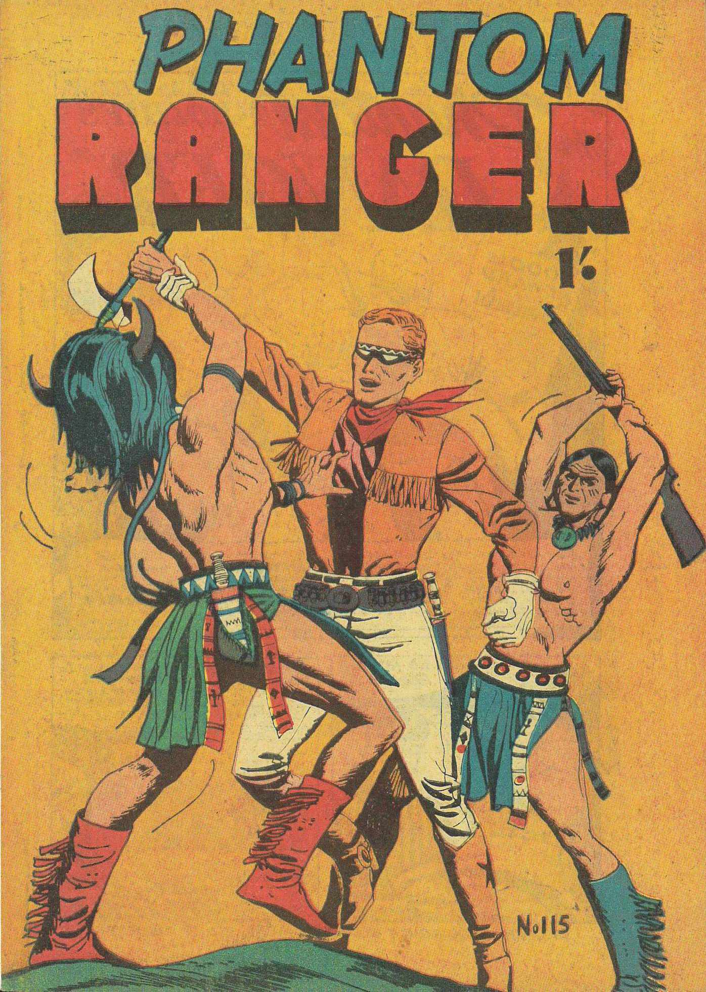 Phantom Ranger (Tricho, 1958 series) #115 ([July 1959?])