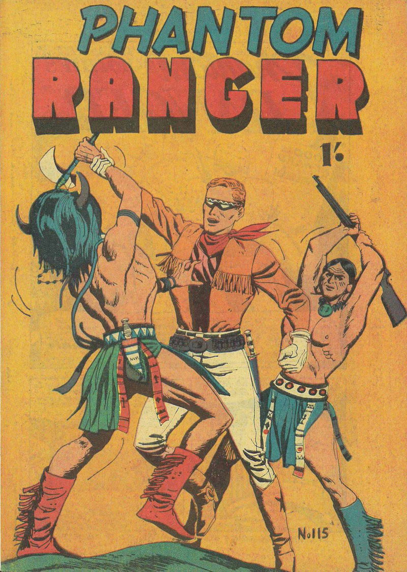 Phantom Ranger (Tricho, 1958 series) #115 ([July 1959?])