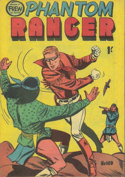 The Phantom Ranger (Frew, 1952 series) #109 [October 1958?]