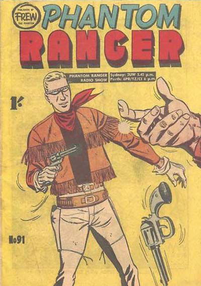 The Phantom Ranger (Frew, 1952 series) #91 [April 1957?]