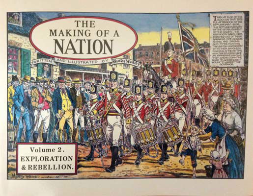 The Making of a Nation (Unknown, 1990? series) #2 — Exploration & Rebellion (October 1990)