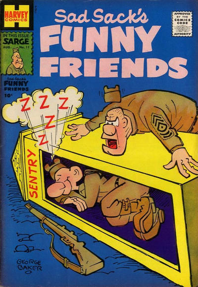 Sad Sack's Funny Friends  #11 (August 1957)