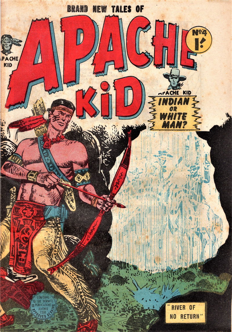 Apache Kid (Horwitz, 1957? series) #4 (November 1956)