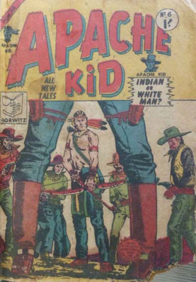 Apache Kid (Horwitz, 1957? series) #6 ([January 1957?])