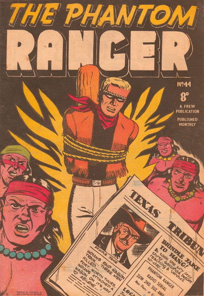 The Phantom Ranger (Frew, 1952 series) #44 [May 1953?]