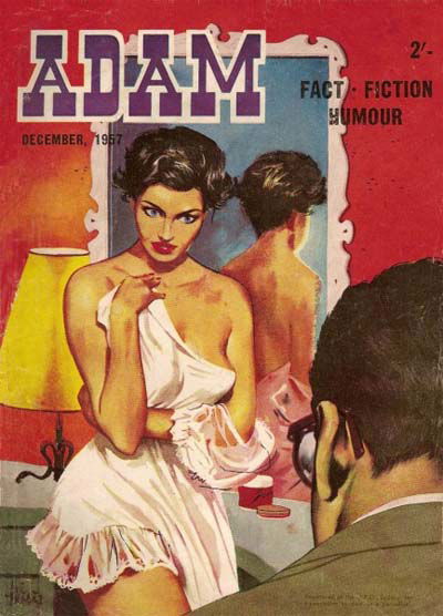 Adam (Adam, 1946 series) v24#1 December 1957