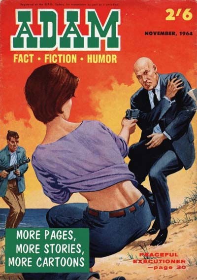 Adam (Adam, 1946 series) v37#6 November 1964