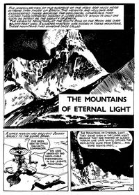 Johnny Galaxy and the Space Patrol (Colour Comics, 1966 series) #1 — The Mountains of Eternal Light